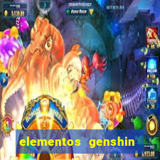 elementos genshin impact fraquezas